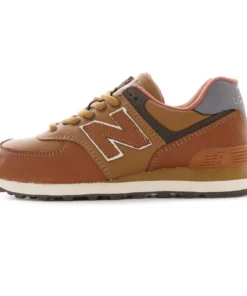 NEW BALANCE - LEATHER BROWN- 38