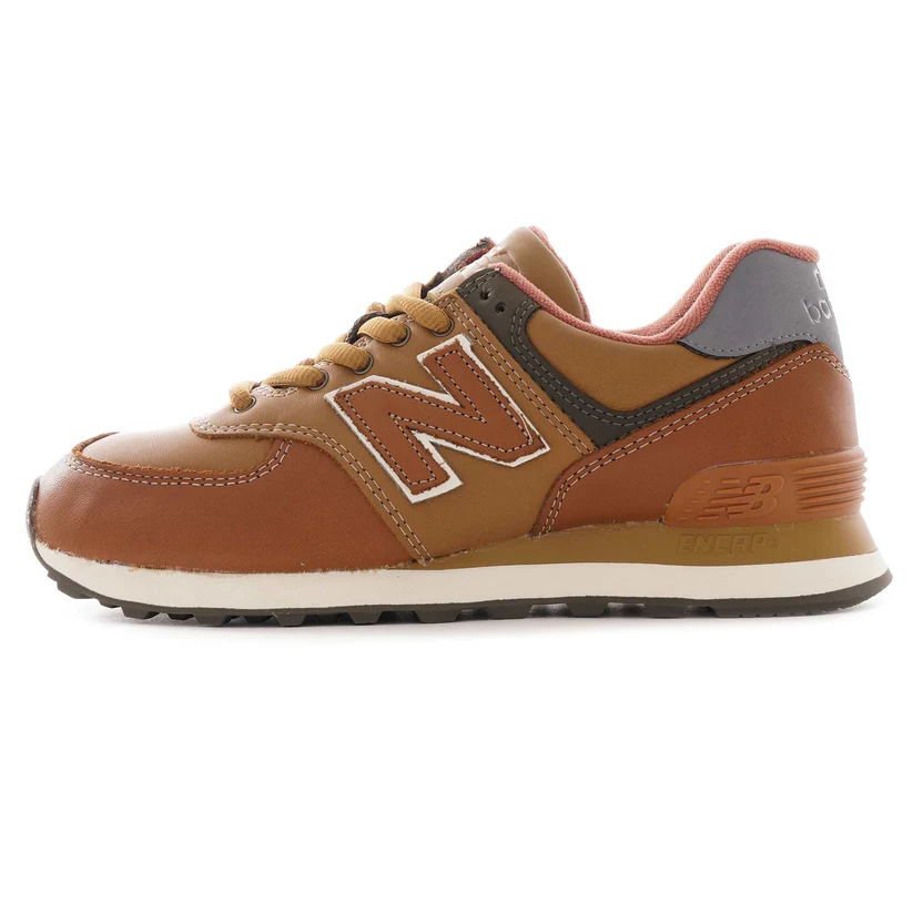 NEW BALANCE - LEATHER BROWN- 38