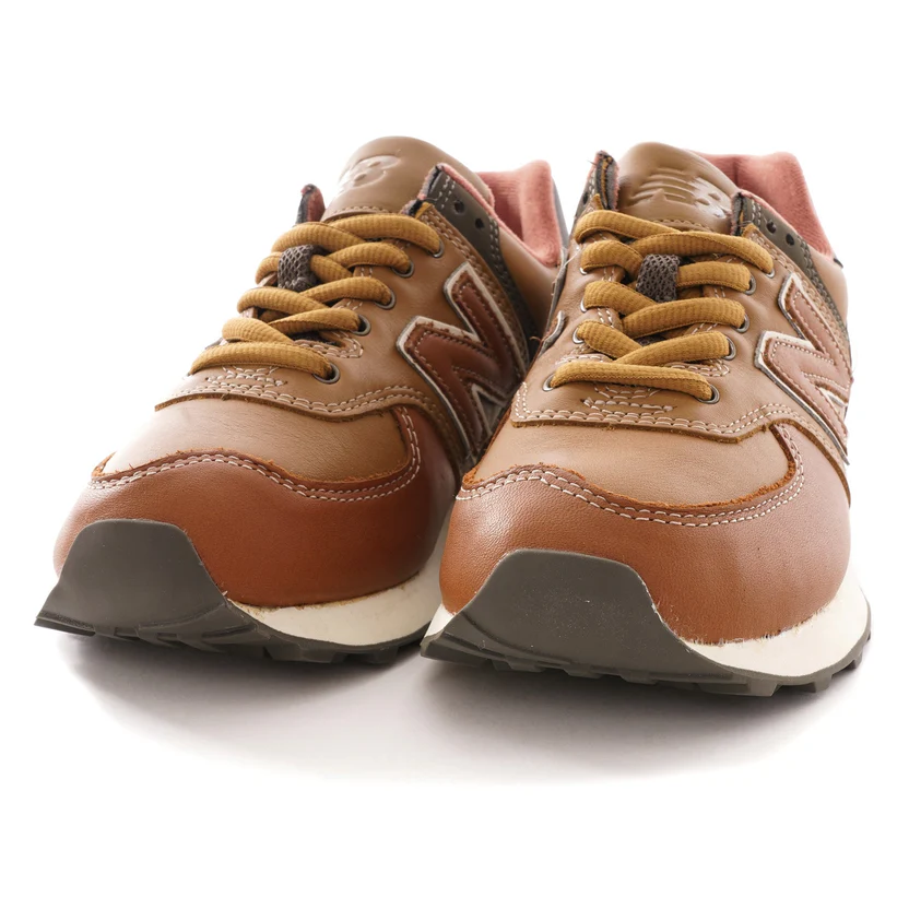 NEW BALANCE - LEATHER BROWN- 38 - Image 5