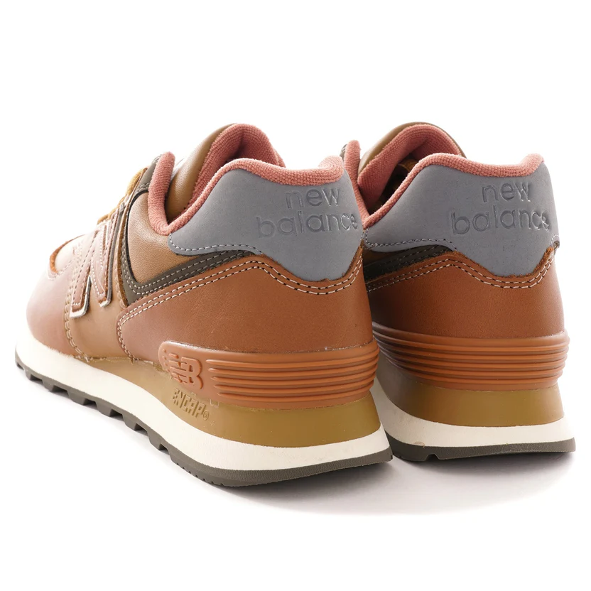 NEW BALANCE - LEATHER BROWN- 38 - Image 3