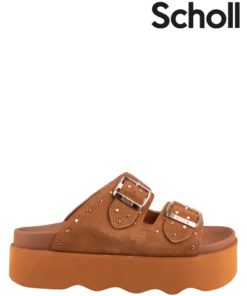 SCHOLL HEATHER COGNAC - 36