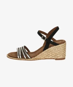 CAPRICE SANDALS BLACK GOLD - 39