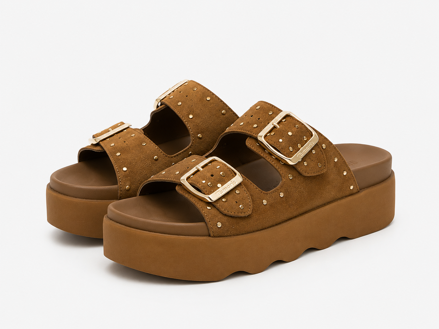 SCHOLL HEATHER COGNAC - SIZE 36
